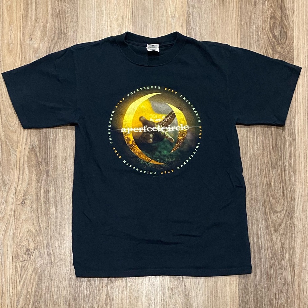 A Perfect Circle Vtg EUC Our First Step Tour Shirt